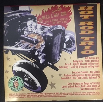 45: Hot Rod Trio - Need A Hot Rod