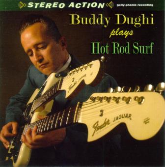 CD cover: Buddy Dughi - plays Hot Rod Surf