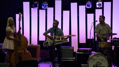 The Hot Rod Trio at Crossroads Car Show