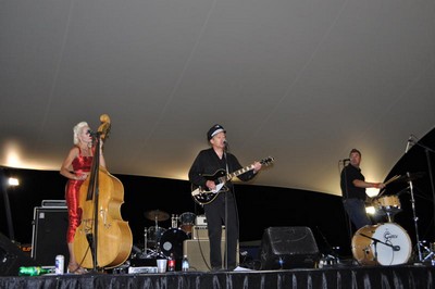 The Hot Rod Trio at the Rockabilly Rod Reunion in Las Vegas.