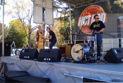 The Hot Rod Trio at the 65th anniversary of Hot Rod Magazine
